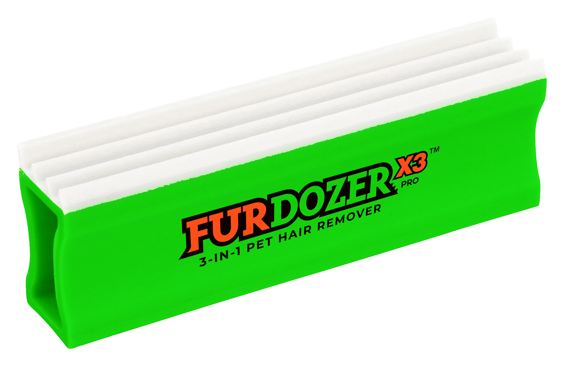 Neater Pet Brands FurDozer X3 Pro Ramasse Poils Animaux Et Outil Pour Véhicule 3-en-1 - Anti-Poils D'animaux - Raclette Anti-Poils D'animaux - Retire Fourrure Et Peluches Sur Diverses Surfaces, Pro